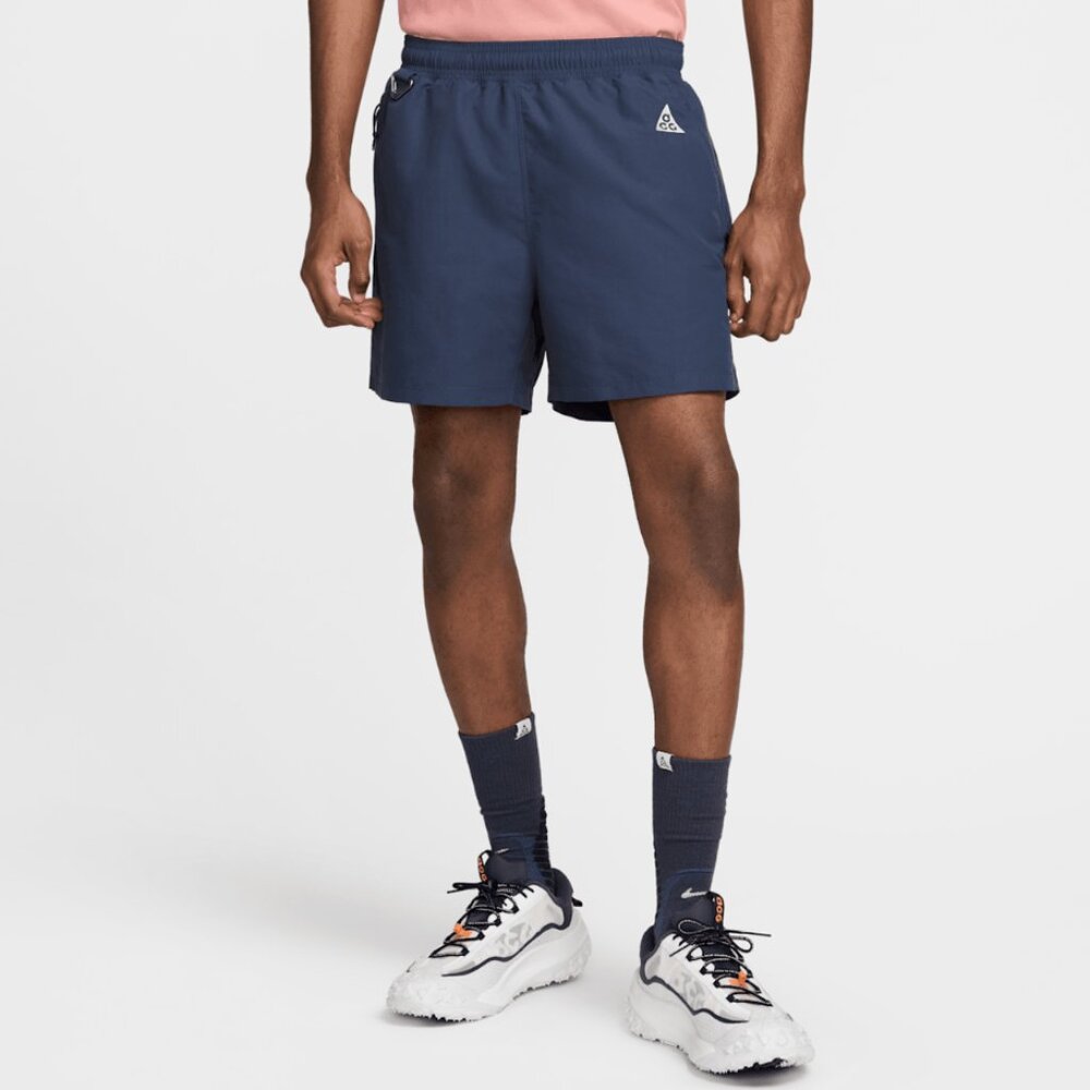 Nike ACG "Reservoir Goat" Shorts Hiking Outdoors Navy Blue Summit White Size XXL
